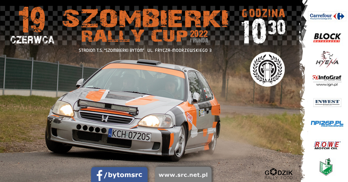 Szombierki Rally Cup 2022 – 1 Runda – odwołane