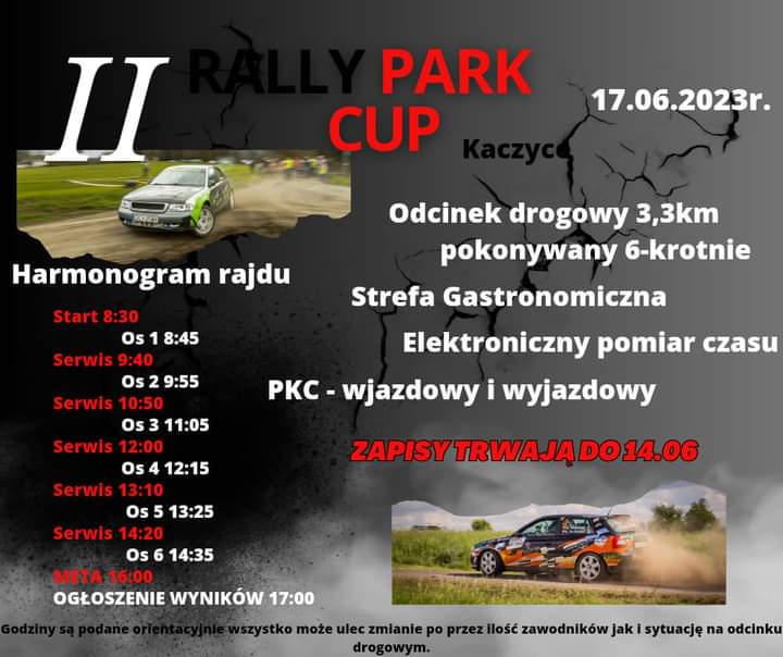 2 runda Rally Park Cup 2023